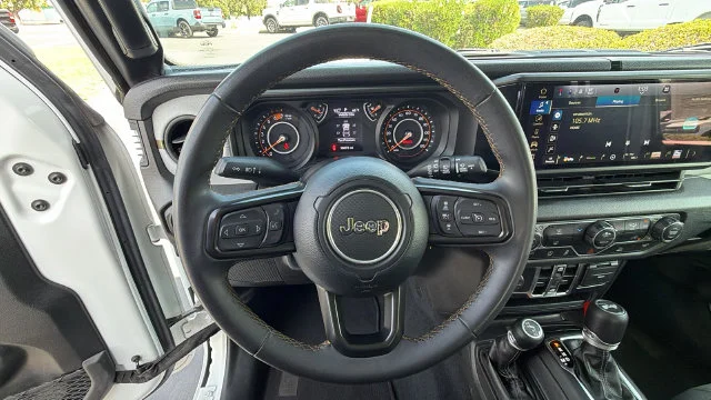 Used 2024 Bright White Clearcoat Jeep Sport S image 26