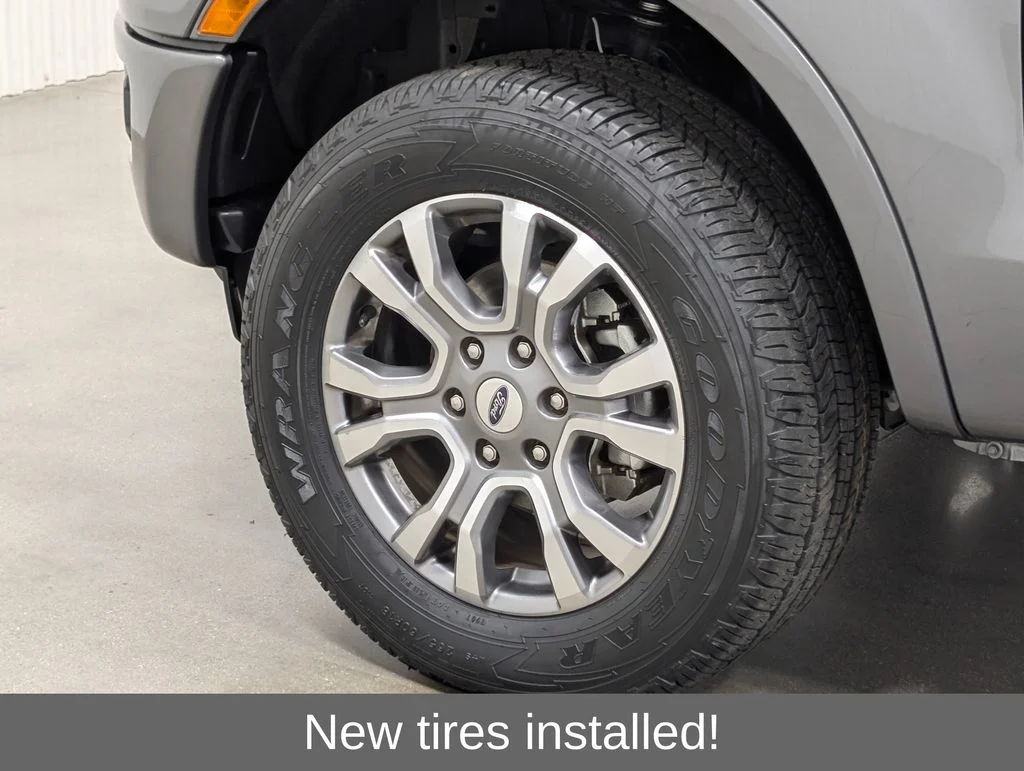 Certified Used 2022 Carbonized Gray Metallic Ford Lariat image 2