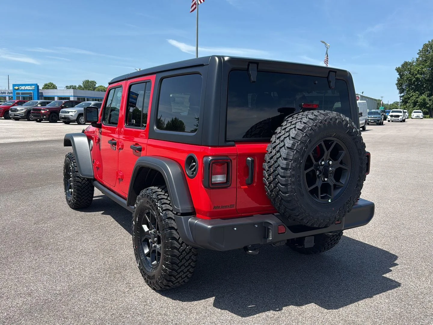 New 2026 Firecracker Red Clearcoat Jeep Willys image 15