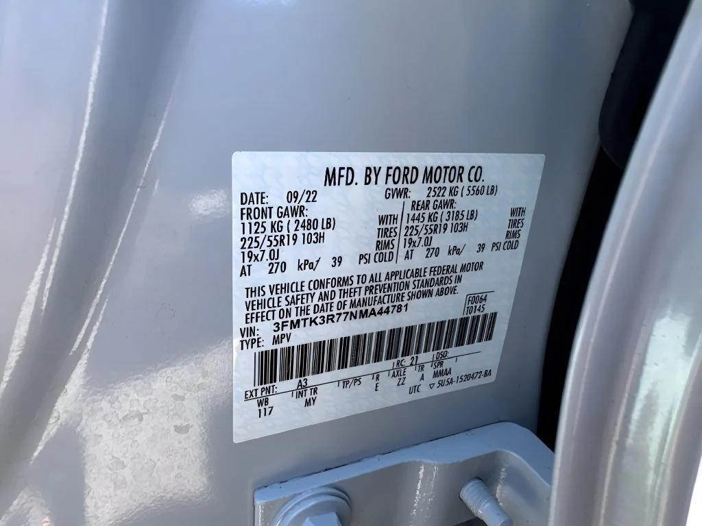 Used 2022 White Ford Premium image 27