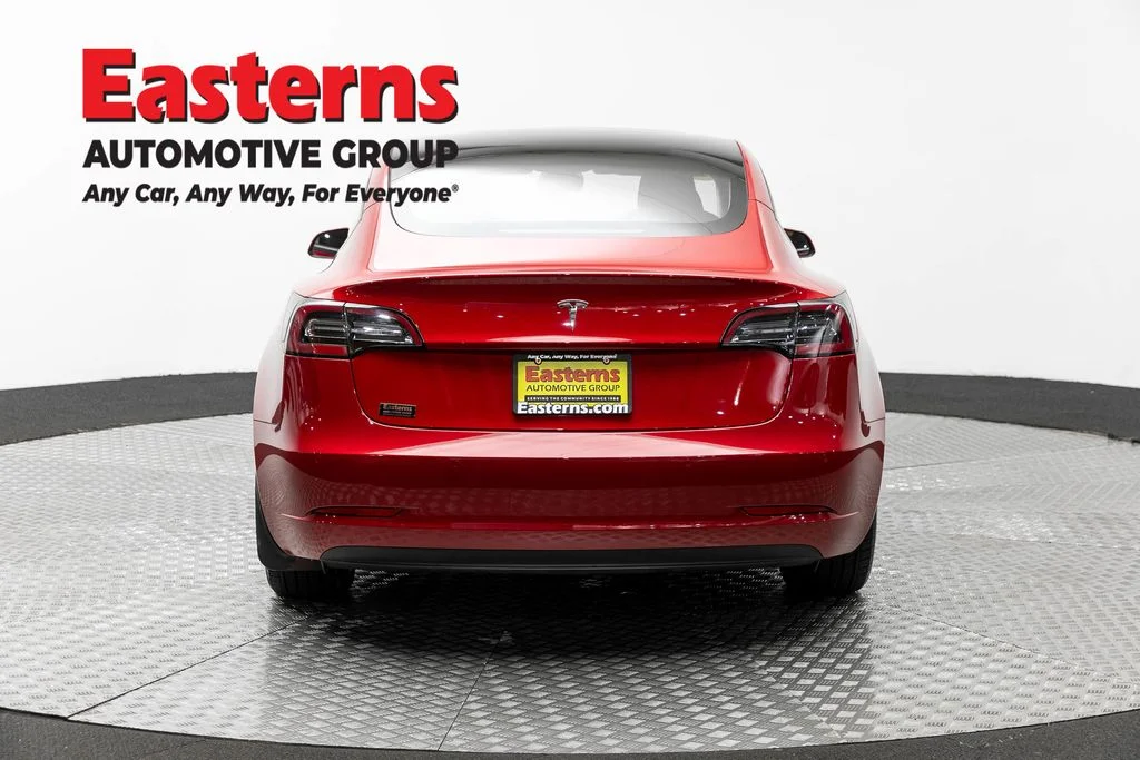 Used 2022 Red Tesla Base image 6