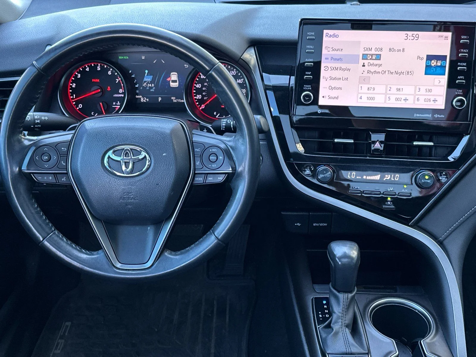 Used 2021 Wind Chill Pearl/Midnight Black Metallic Toyota XSE image 13