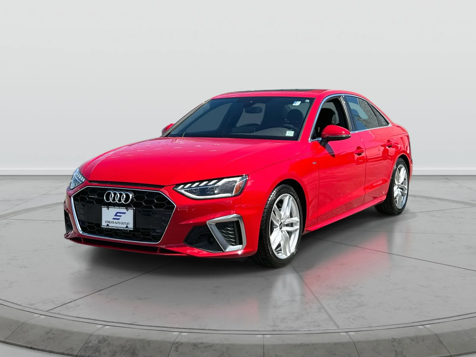 Used 2023 Red Audi 45 S line Premium Plus image 3