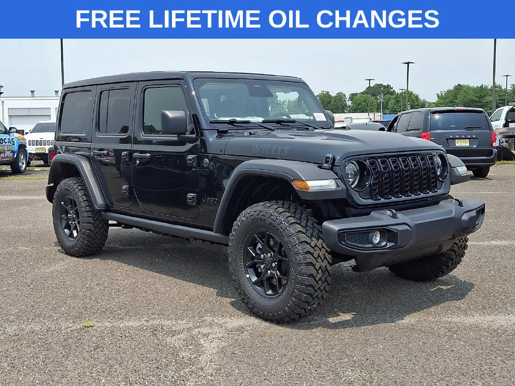 New 2026 Black Clear-Coat Exterior Paint Jeep Willys image 1
