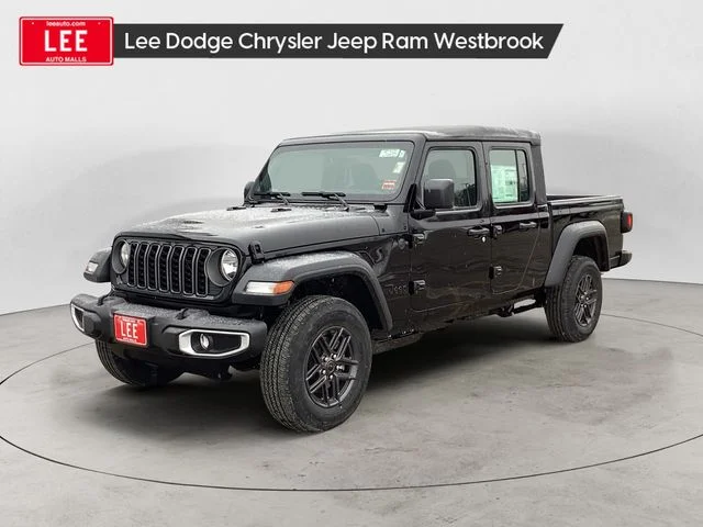 New 2026 Black Clearcoat Jeep SPORT 4X4 image 1