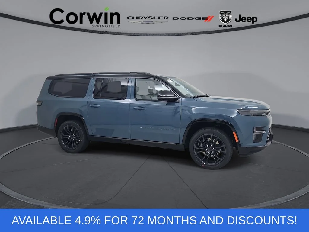 New 2026 Steel Blue Jeep Summit Obsidian image 1