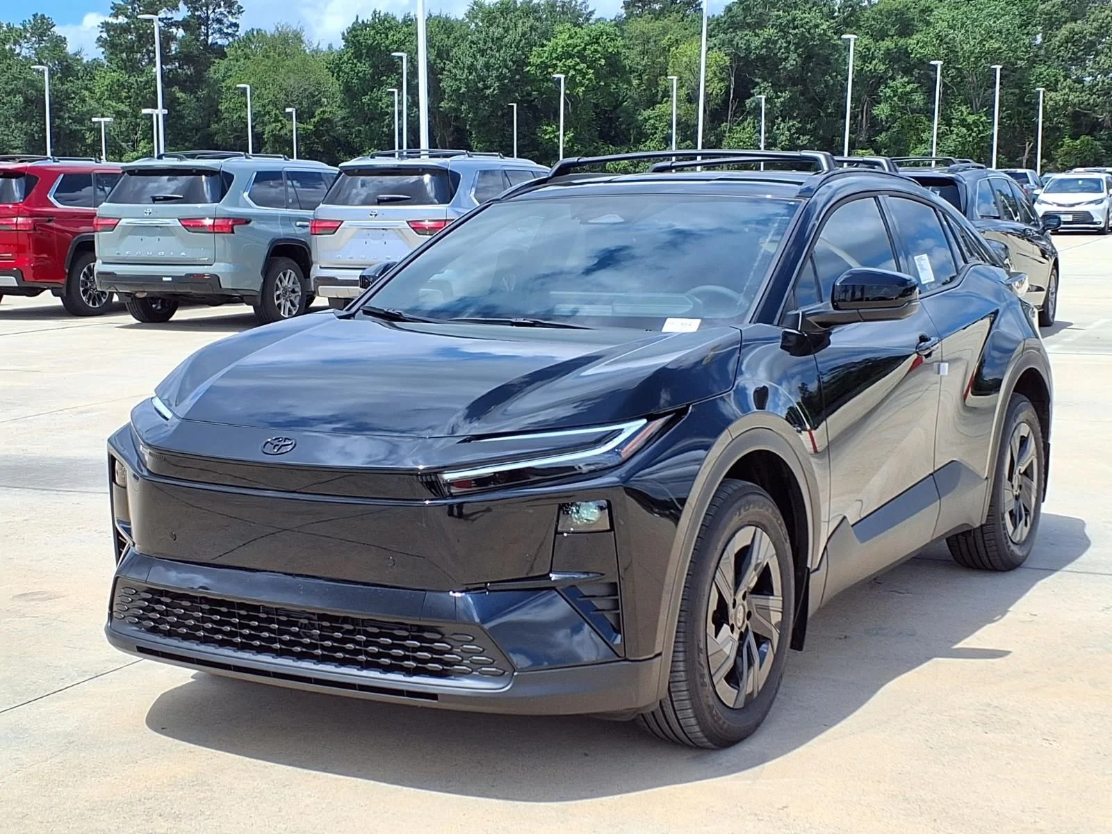 New 2026 Black Toyota SE image 3