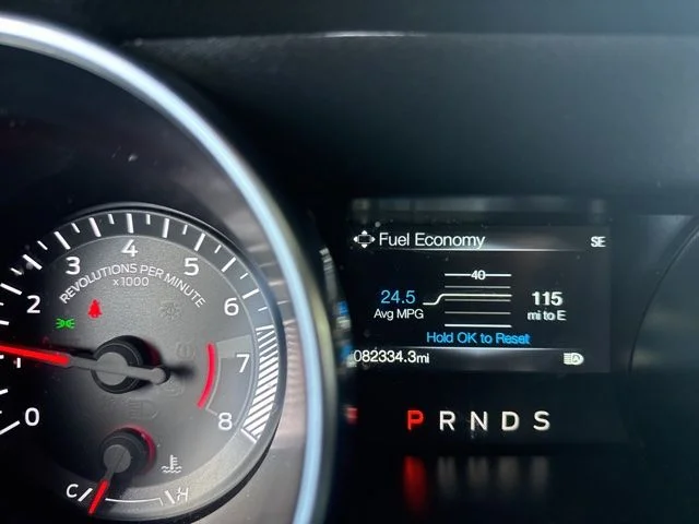 Used 2022 Black Ford EcoBoost image 8