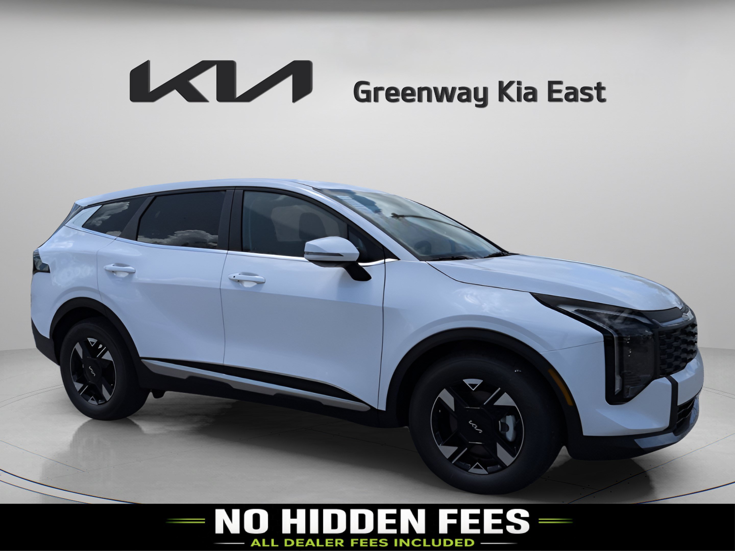 New 2026 Glacial White Kia LX image 1