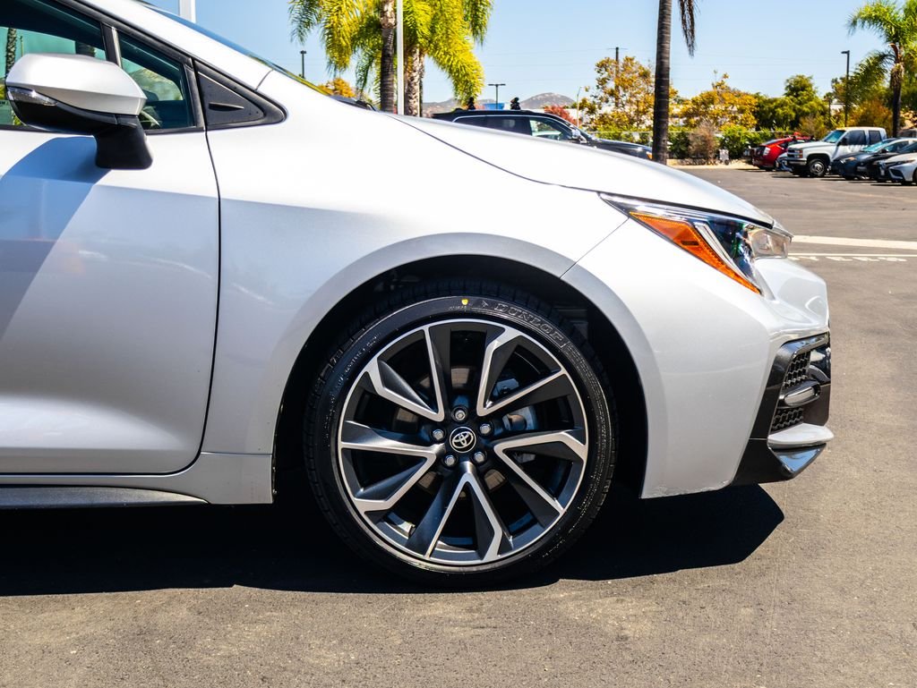 Used 2022 Silver Toyota SE image 6