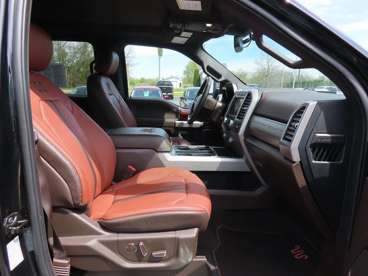 Used 2020 Agate Black Ford King Ranch 4x4 4dr Crew Cab 8 ft. LB Pickup image 9