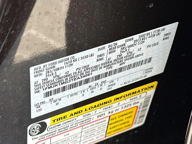 New 2026 Gray Ford Platinum image 21