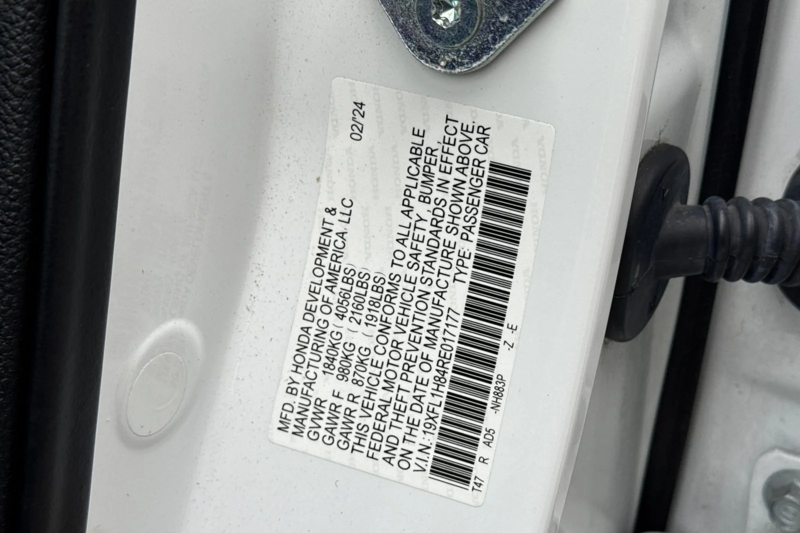 Used 2024 White Honda Sport Touring image 28