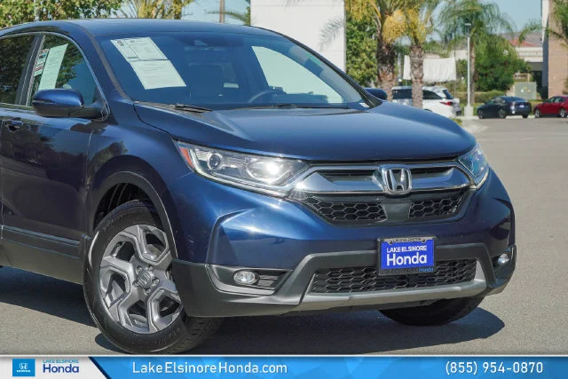 Used 2017 Obsidian Blue Pearl Honda EX-L image 2