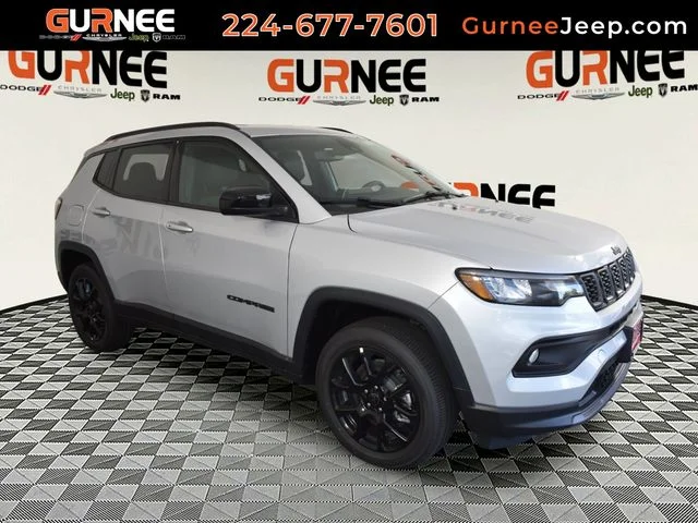 New 2026 Silver Zynith Metallic Clear-Coat Exterior Paint Jeep Latitude image 1