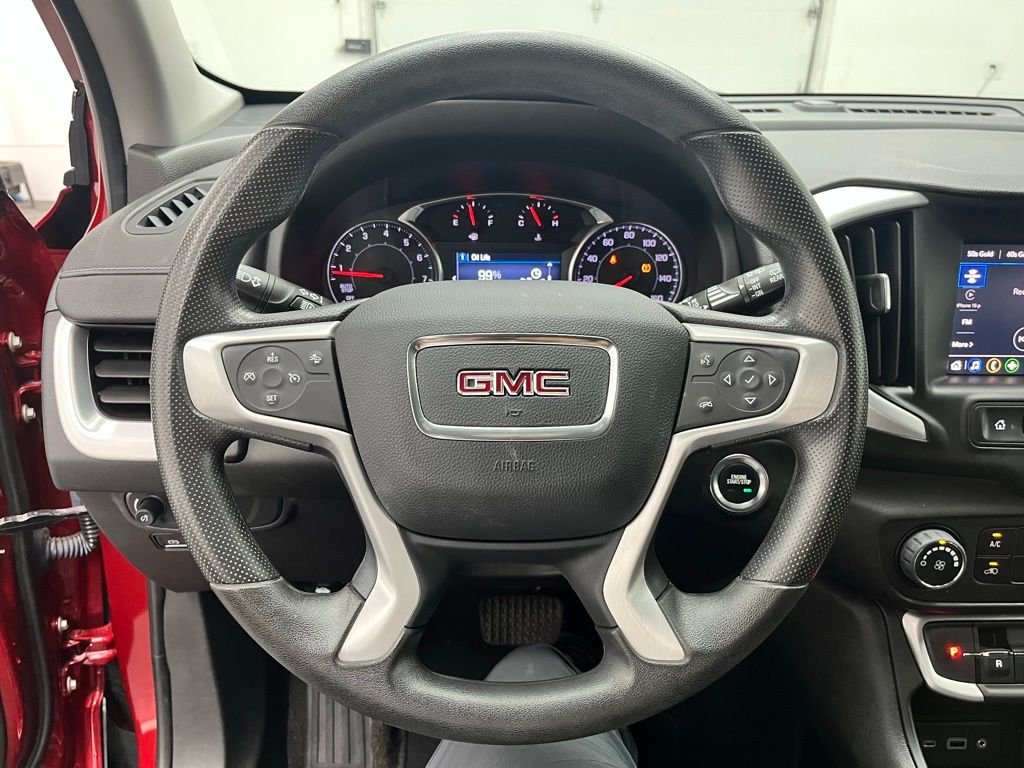 Used 2023 Volcanic Red GMC SLE image 21