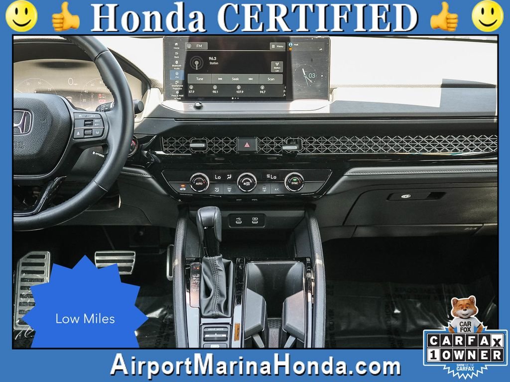 Certified Used 2024 Crystal Black Pearl Honda HYBRID SPORT image 23