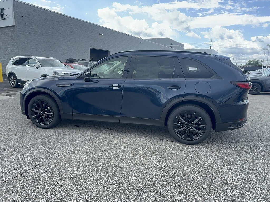 New 2026 Deep Crystal Blue Mica Mazda 3.3 Turbo Premium Sport AWD image 8