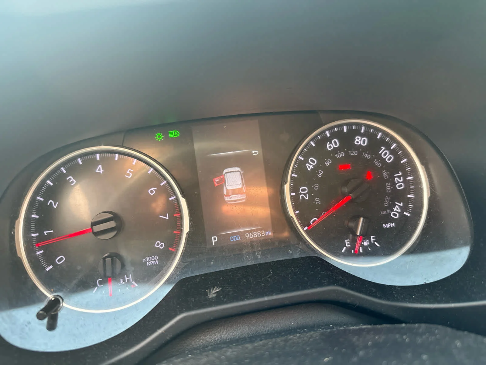 Used 2022 Magnetic Gray Metallic Toyota LE image 8