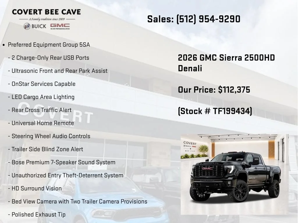 2026 GMC Sierra 2500HD Denali - Photo 18