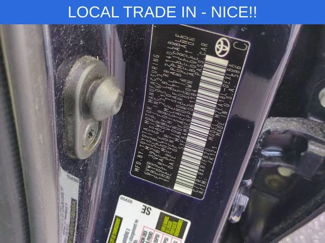 Used 2023 Blue Toyota LE image 37