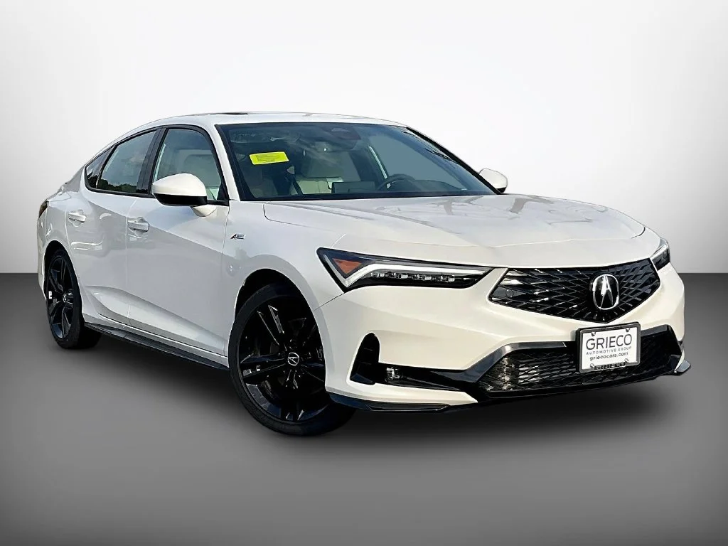 New 2026 Platinum White Pearl Acura FWD A-Spec image 1
