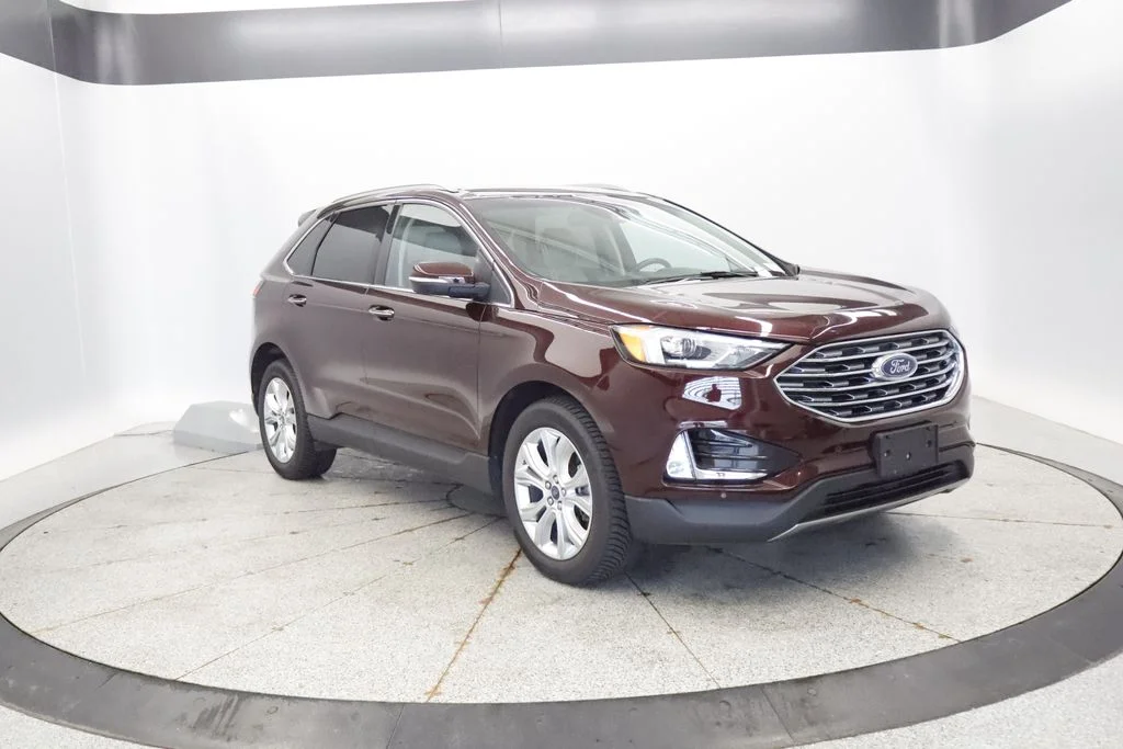 Certified Used 2020 Red Ford Titanium image 11