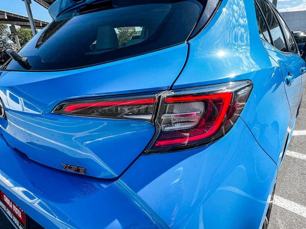 Used 2021 Blue Toyota XSE image 8
