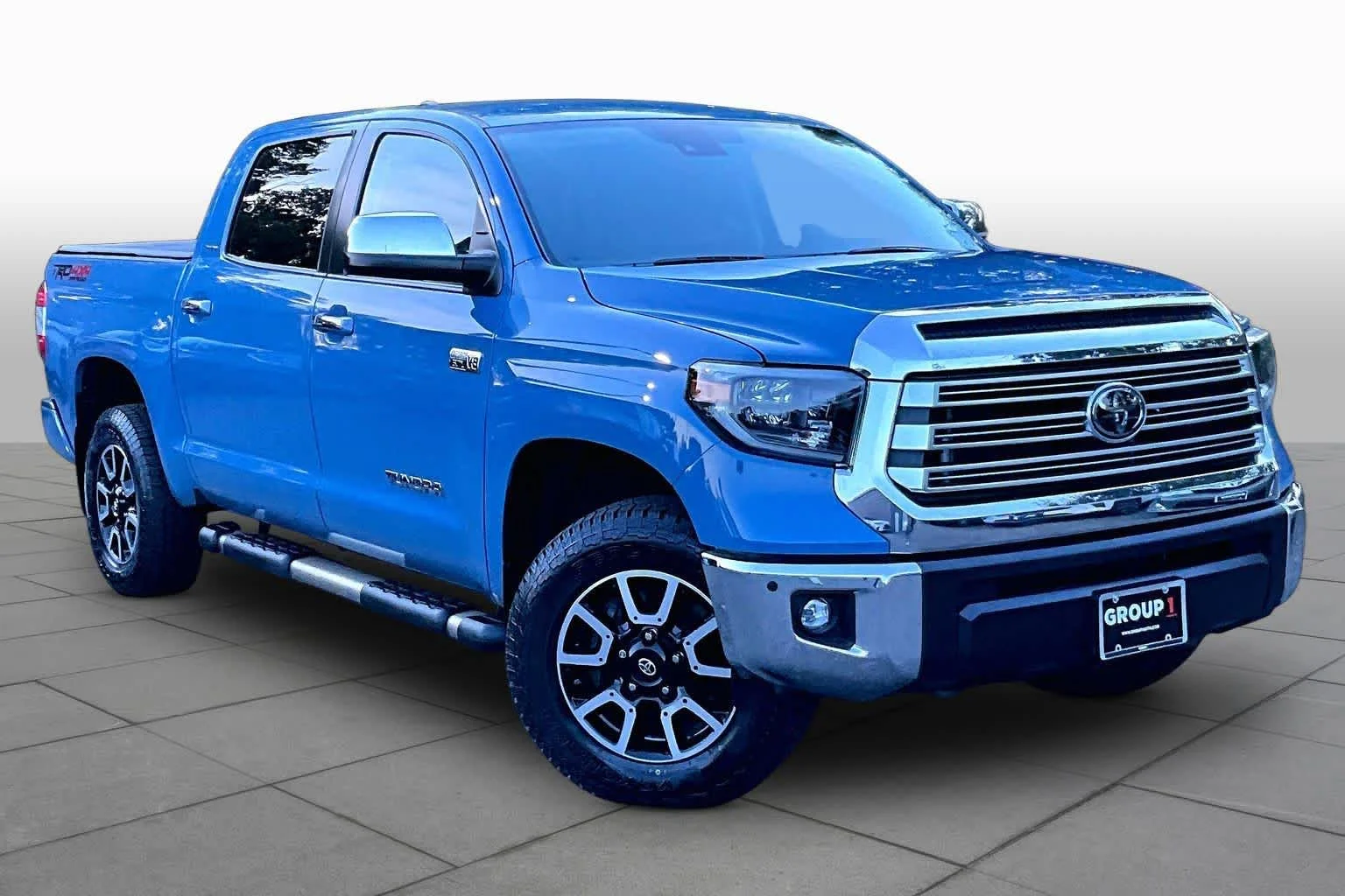 Certified Used 2020 Cavalry Blue Toyota Limited image 3
