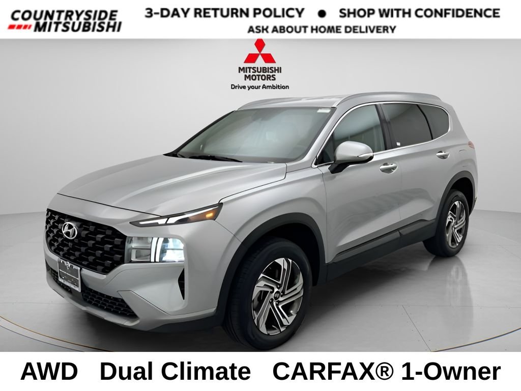 Used 2023 Shimmering Silver Hyundai SEL AWD image 1