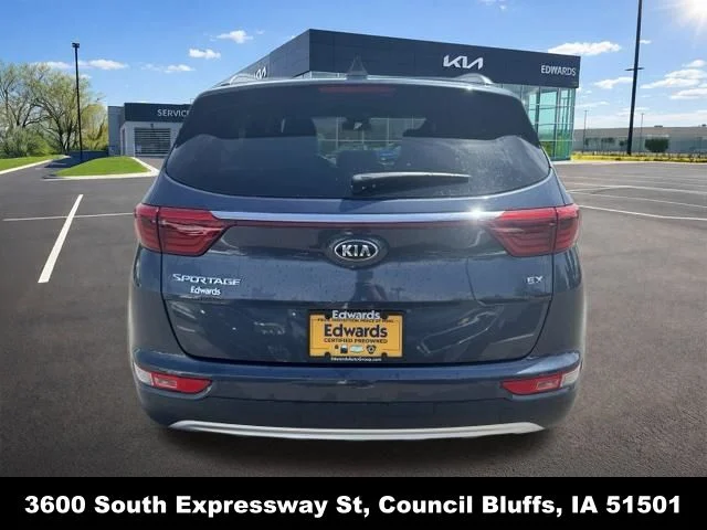 Used 2019 Blue Kia EX image 2