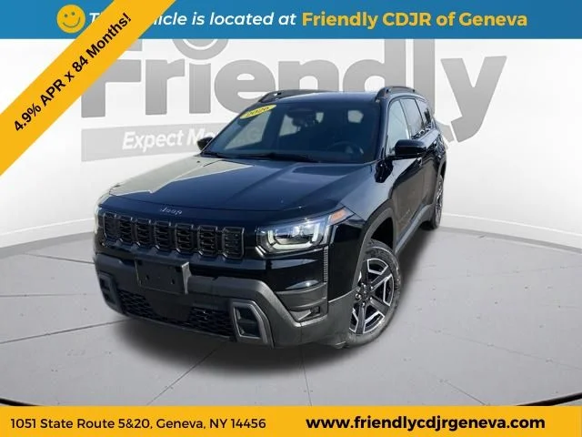 New 2026 Diamond Black Crystal Pearl-Coat Exterior Paint Jeep Laredo image 1