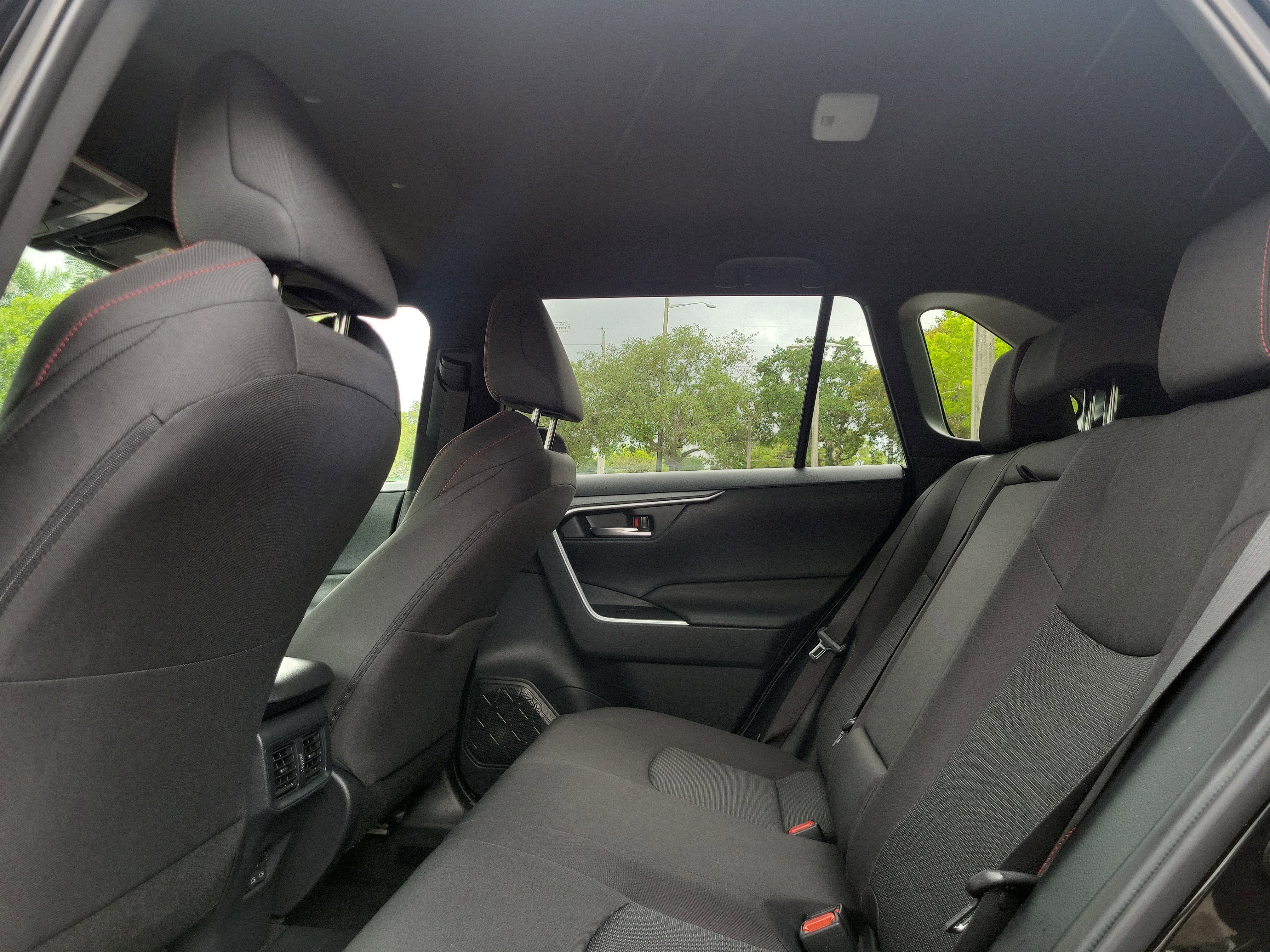 Used 2025 Midnight Black Metallic Toyota SE image 12