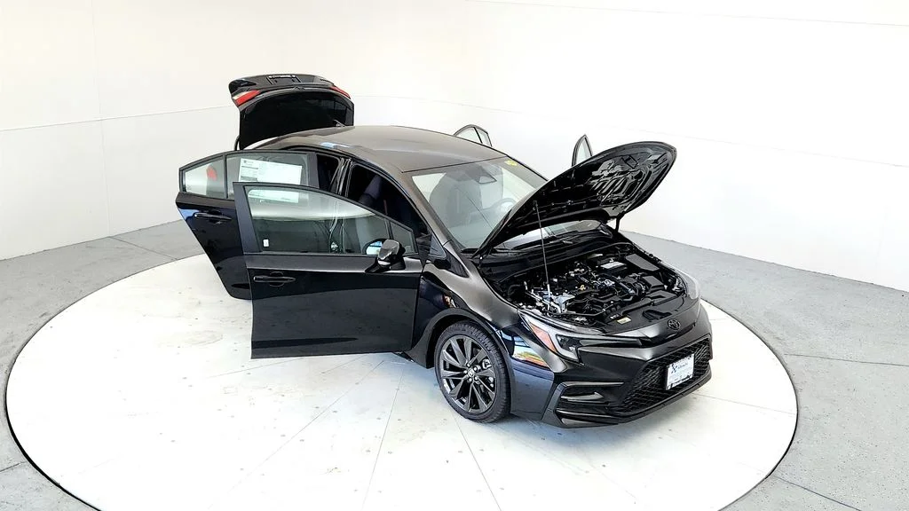 Certified Used 2024 Black Toyota SE image 17