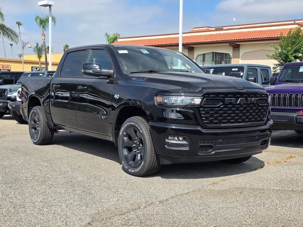 New 2026 Diamond Black Crystal Pearl-Coat Exterior Paint RAM Big Horn/Lone Star image 1