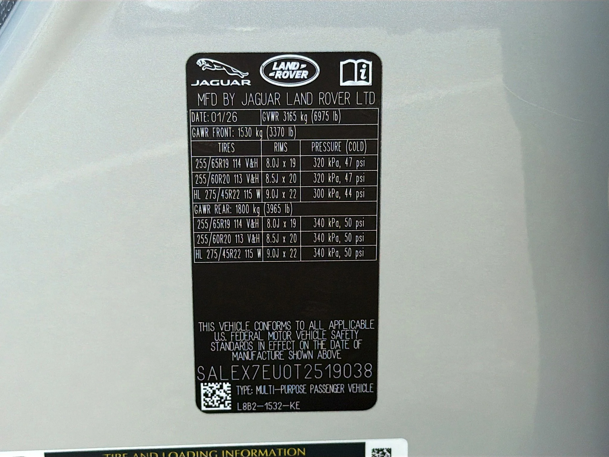 New 2026 Borasco Grey Metallic Land Rover X image 43