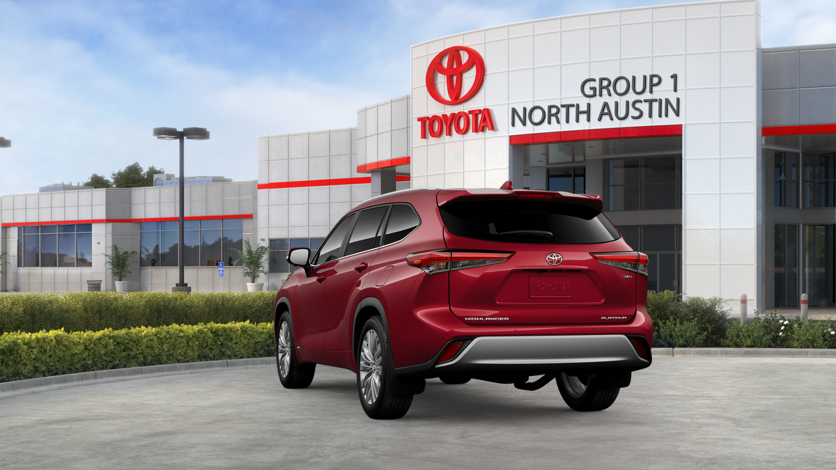 New 2026 Ruby Flare Pearl Toyota Hybrid Platinum image 7