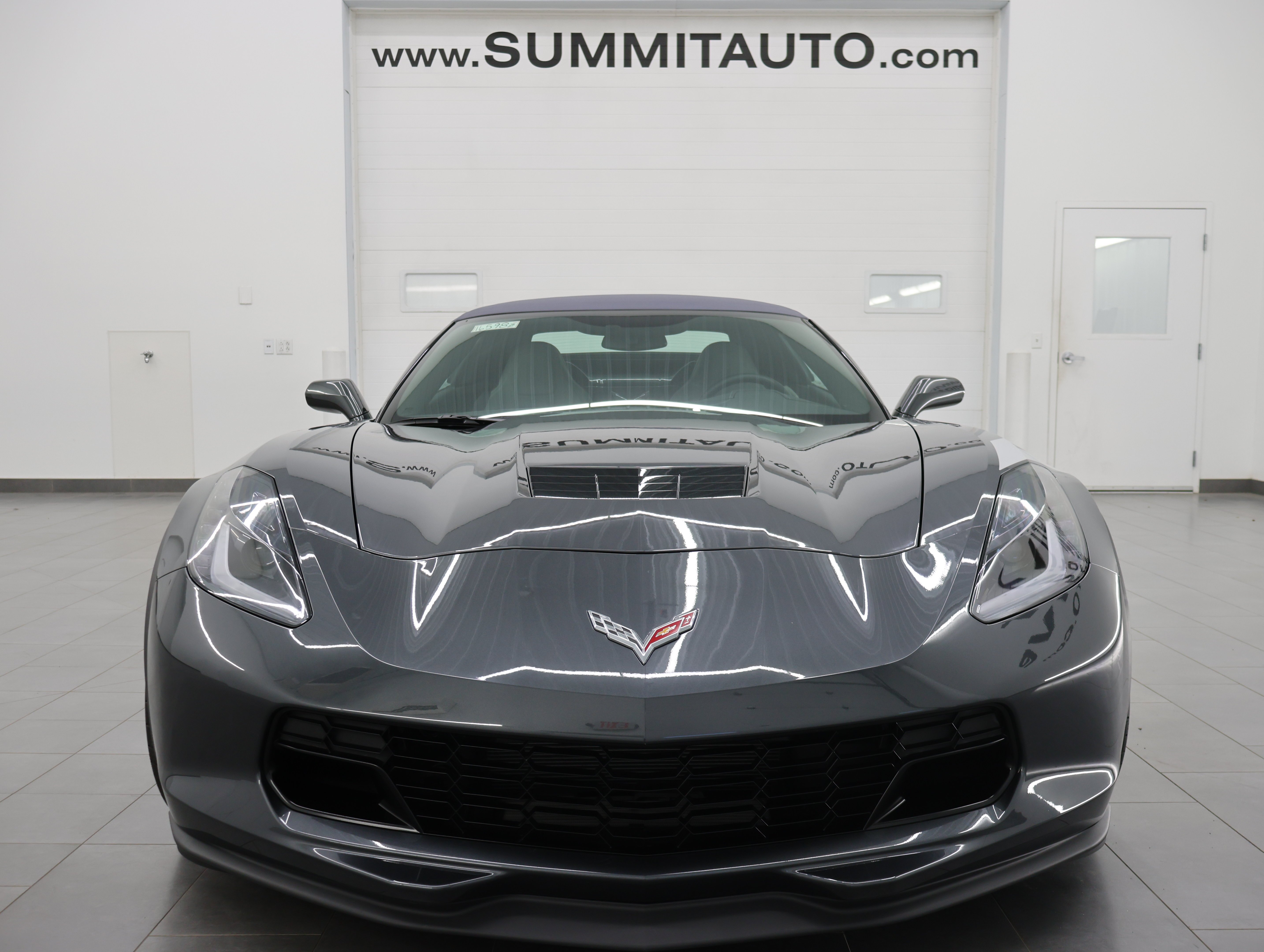 Used 2017 Watkins Glen Gray Metallic Chevrolet Grand Sport 1LT: GRAND SPORT-1LT-POWER TOP CONVERTIBLE-AUTO-MAGNETIC RIDE-BACKUP CAM image 18
