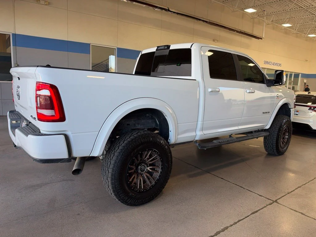 Used 2023 Bright White Clearcoat Ram Laramie image 8