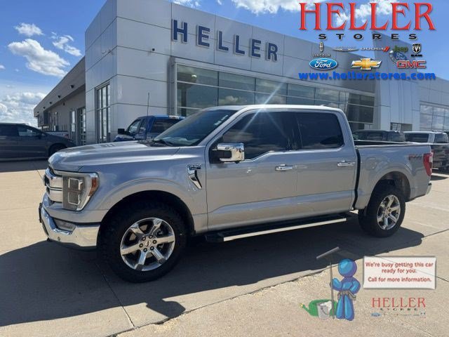 Used 2023 Iconic Silver Metallic Ford Lariat image 1