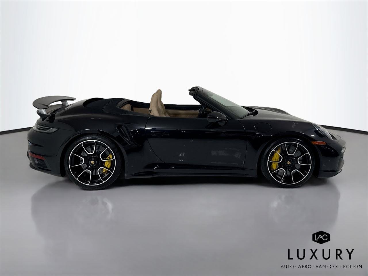 Used 2024 Black Porsche Turbo S Cabriolet | Front Lift | PCCB's image 5