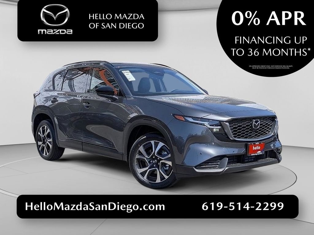 New 2026 Machine Gray Metallic Mazda 2.5 S Preferred AWD image 1