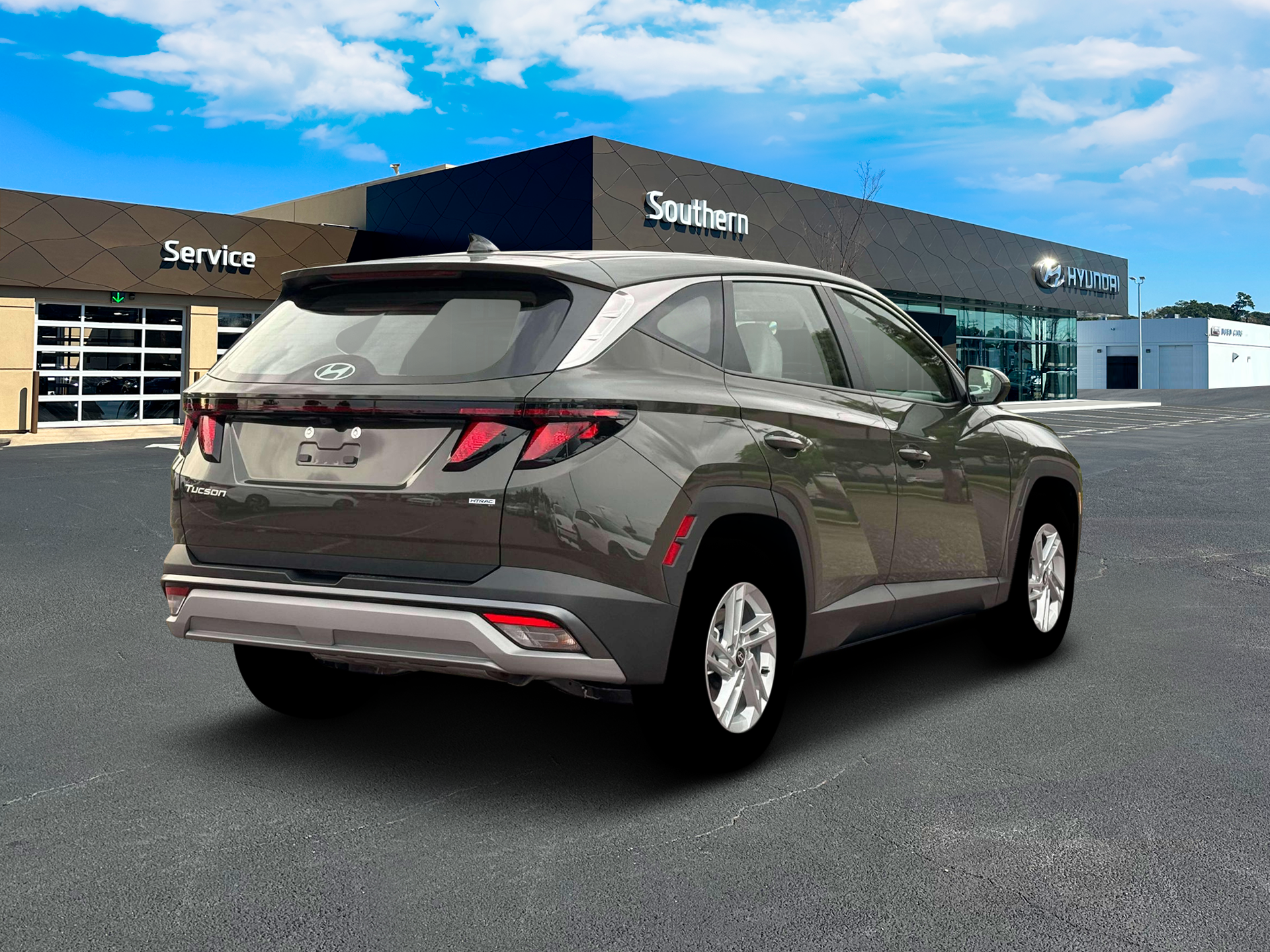 New 2026 Green Hyundai SE AWD image 7