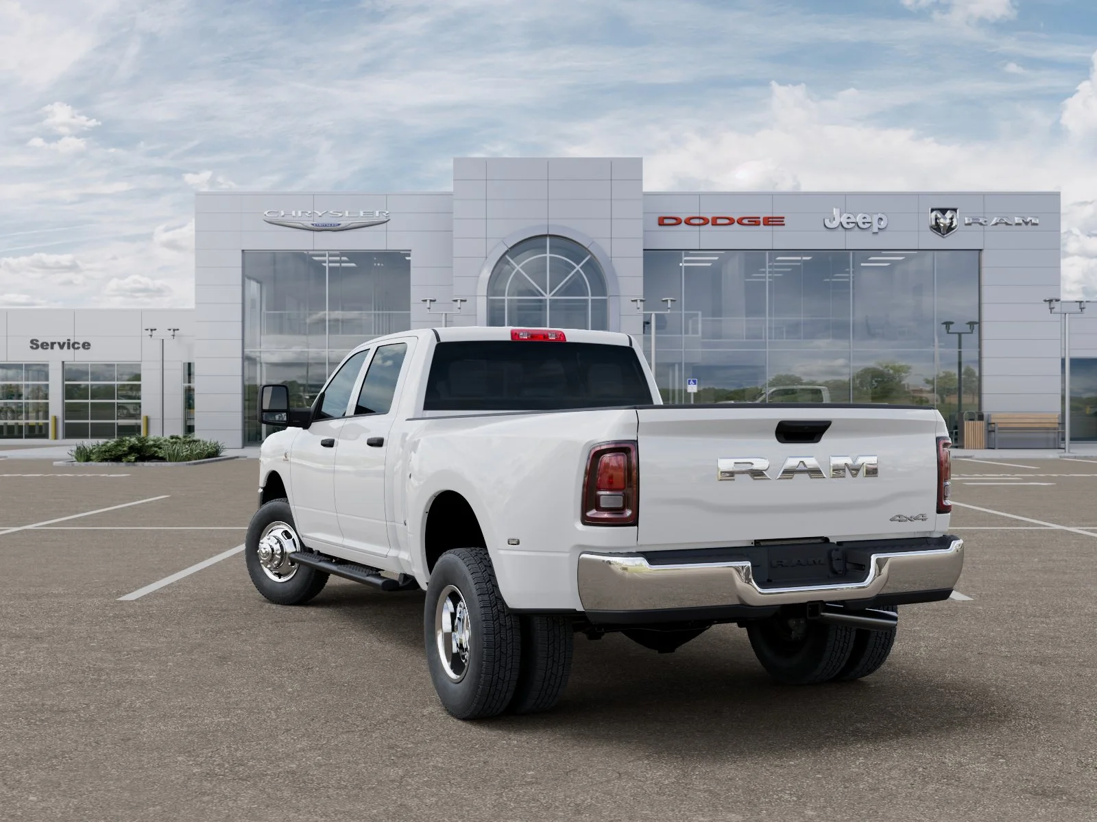 New 2026 Bright White Clear-Coat Exterior Paint RAM Tradesman image 57
