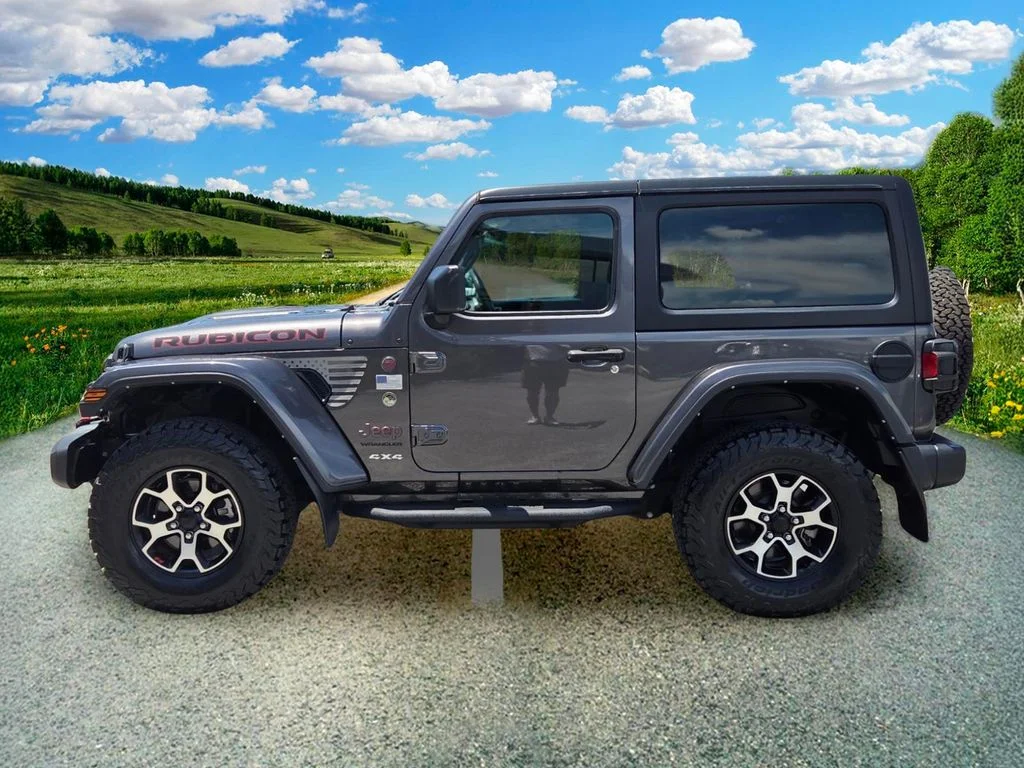 Used 2022 Gray Jeep Rubicon image 3