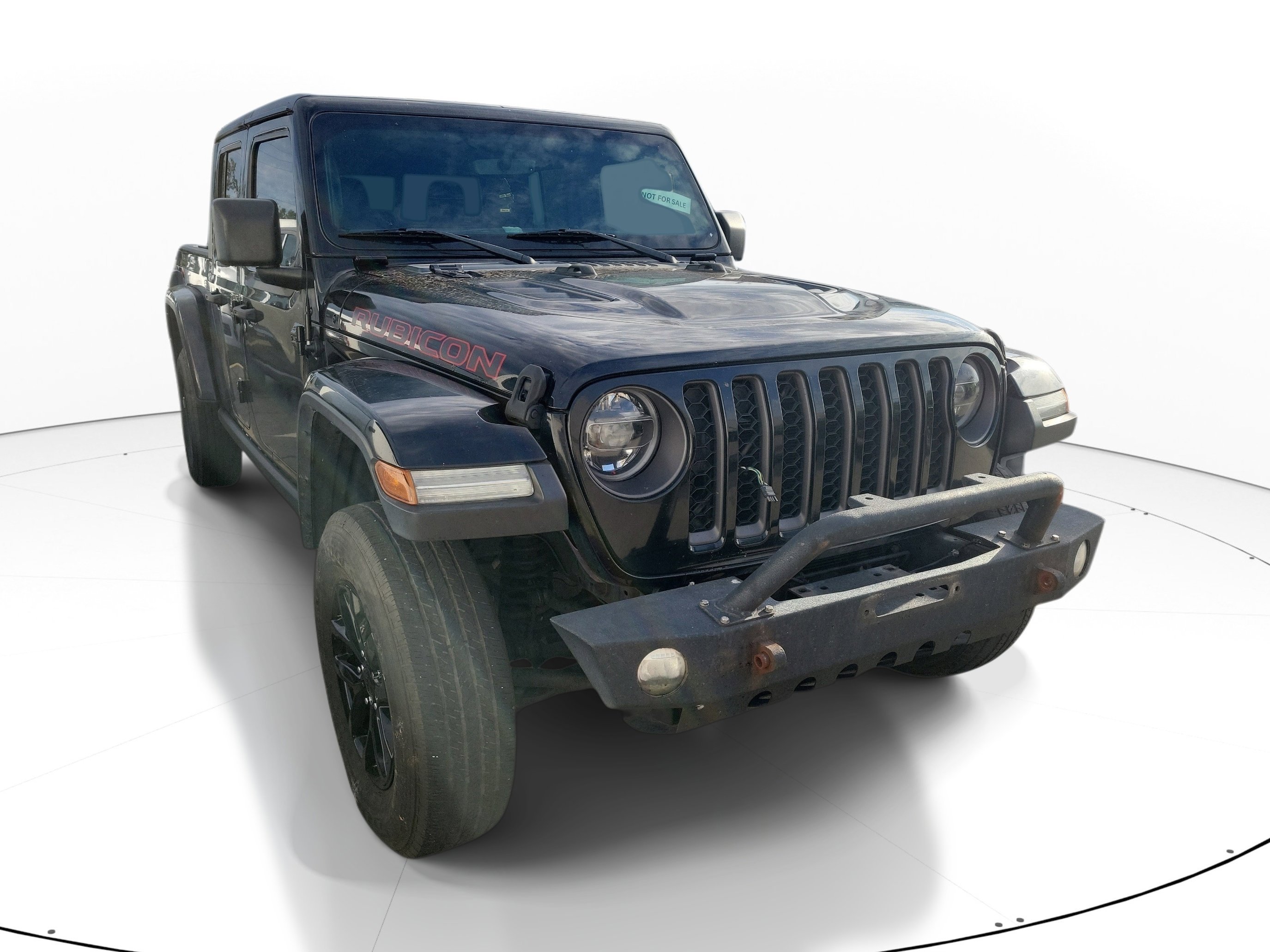 Used 2022 Black Clearcoat Jeep Rubicon image 1
