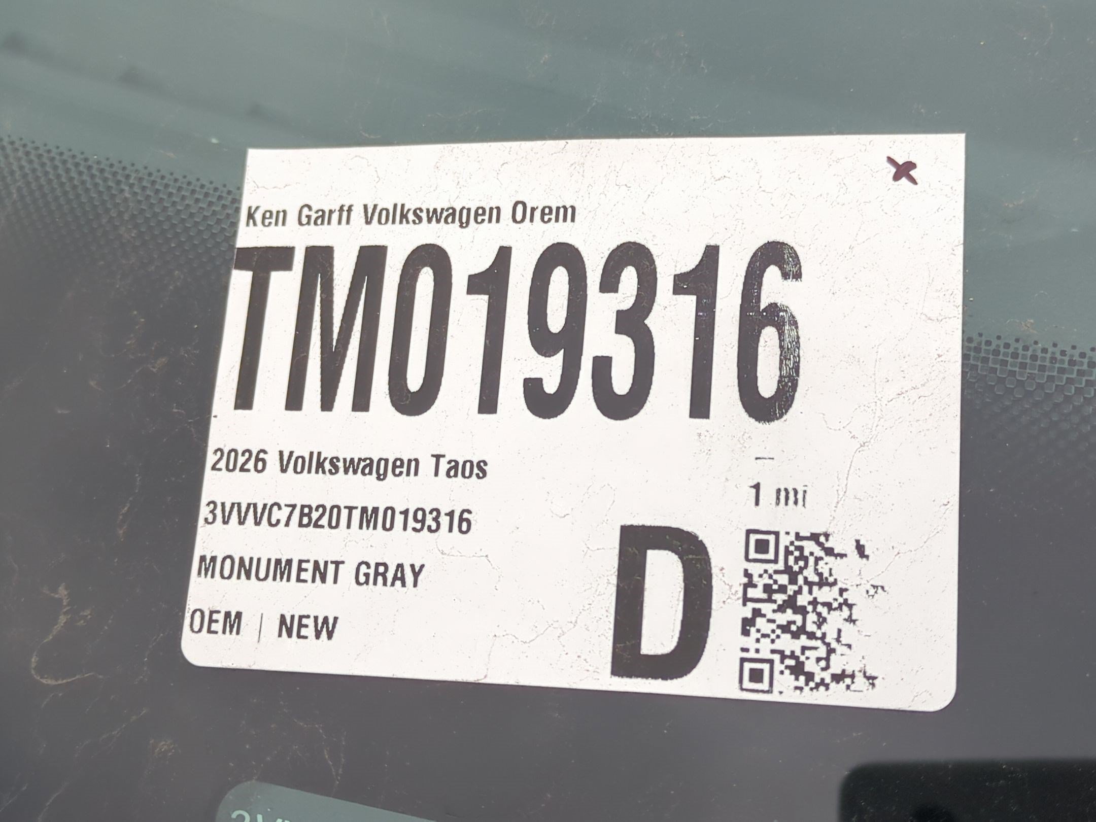 New 2026 Monument Gray Volkswagen SE image 18