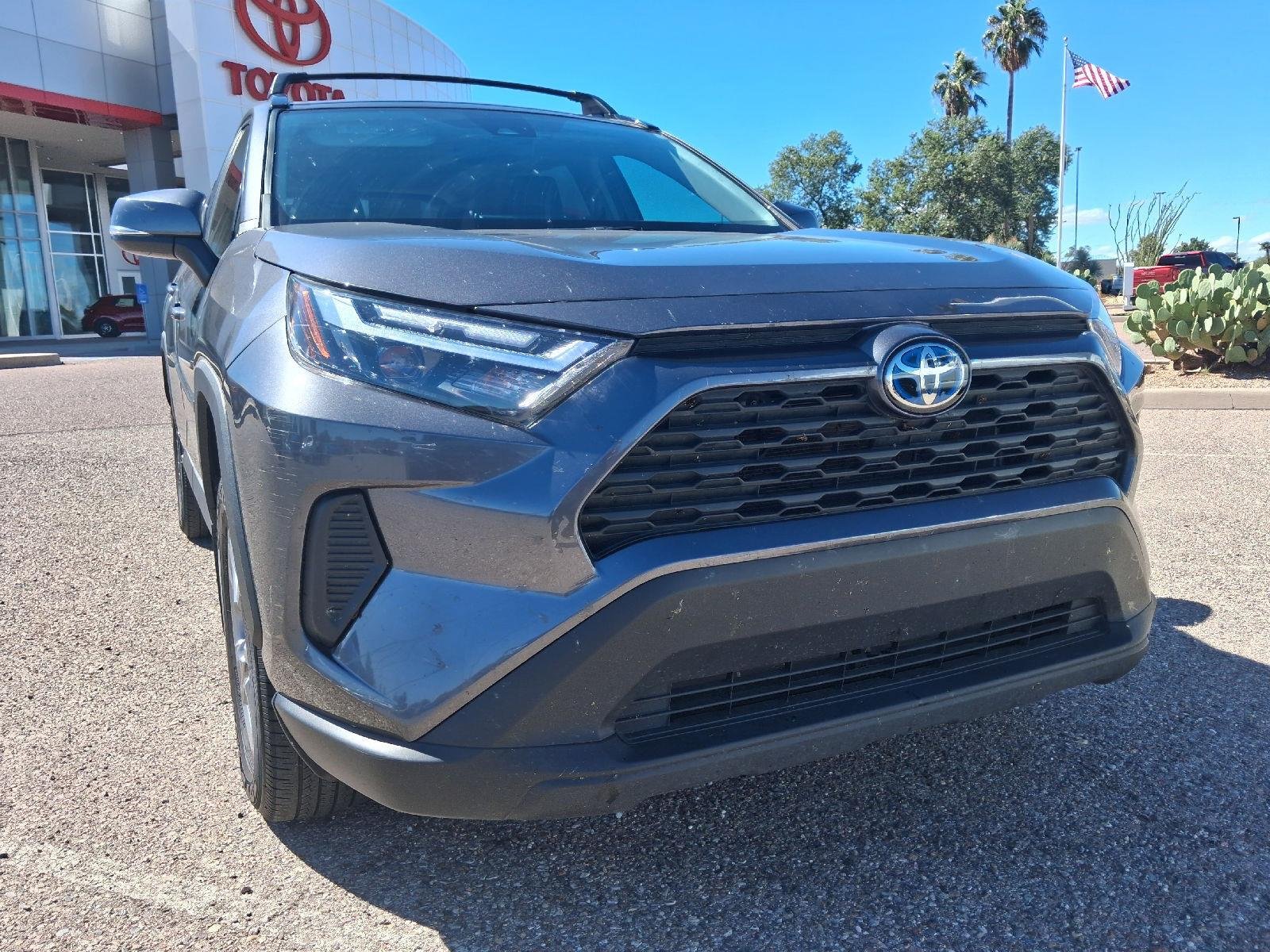 Used 2024 Magnetic Gray Metallic Toyota XLE image 13