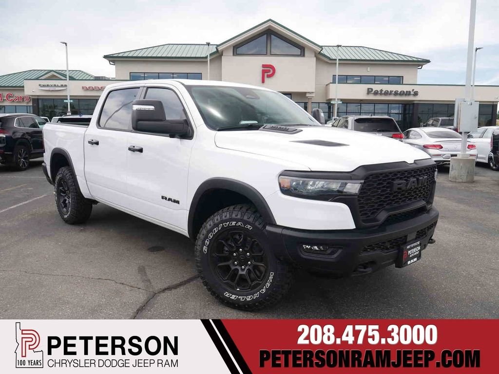 New 2026 Bright White Clear-Coat Exterior Paint RAM REBEL image 1