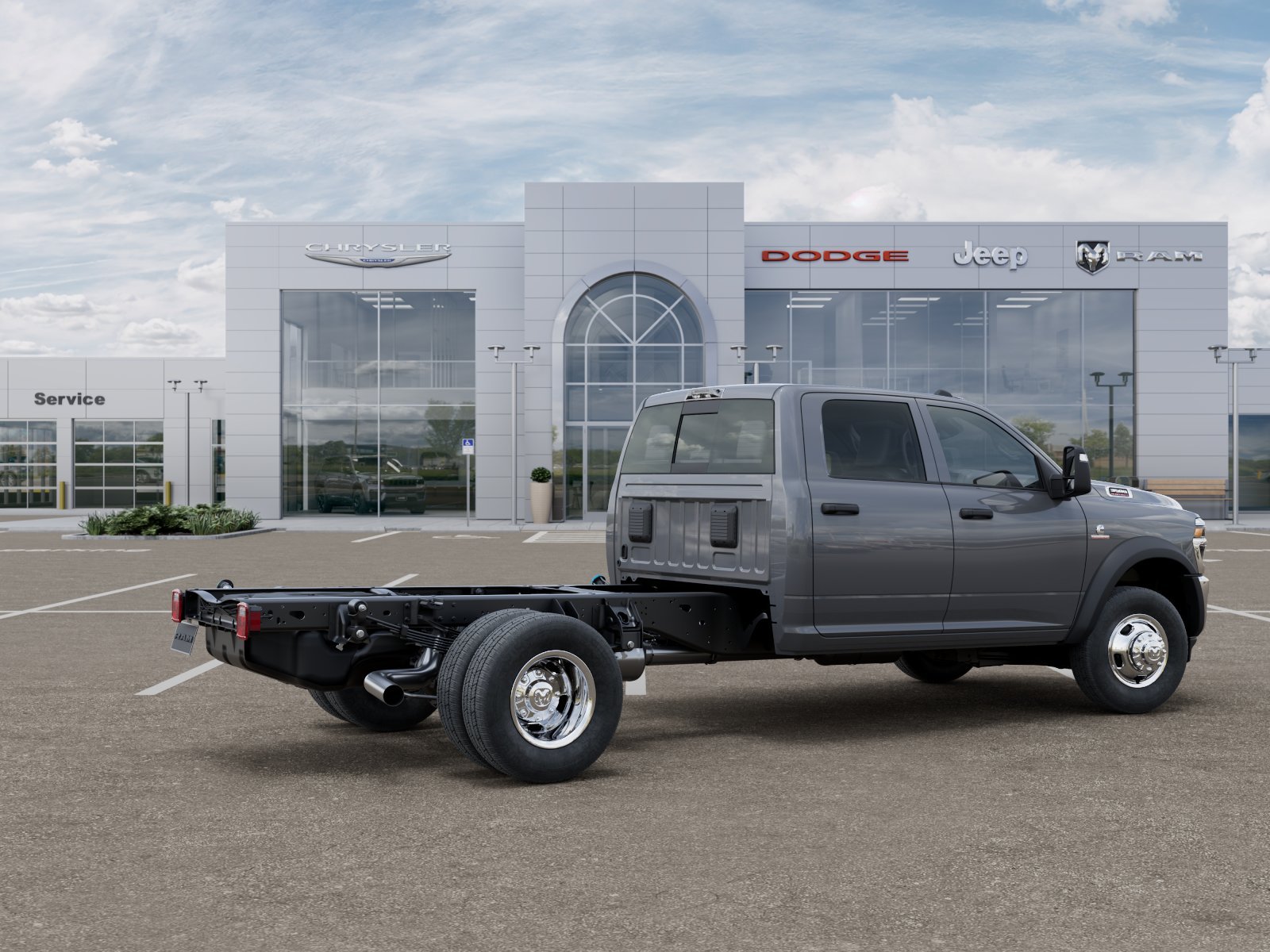 New 2026 Ceramic Gray Clear-Coat Exterior Paint RAM Tradesman image 19